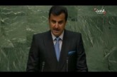 أمير قطر لرئيس إيران: علاقتنا مع طهران تاريخية ووثيقة
