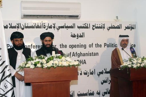الدوحة استضافت أول مكتب سياسي لحركة طالبان الإرهابية