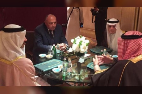 وزراء خارجية دول المقاطعة اجتمعوا في الرياض لمتابعة الاستفزازات القطرية