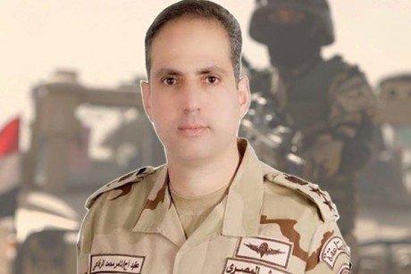 العقيد أركان حرب تامر الرفاعي، المتحدث العسكري للقوات المسلحة المصرية