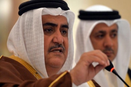 حالد بن أحمد، وزير خارجية البحرين