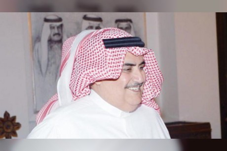 خالد بن أحمد آل خليفة، وزير الخارجية البحريني