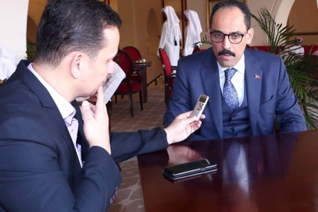 إبراهيم قالن في حواره مع "العرب" القطرية