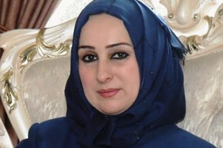 الوزيرة العراقية المستقيلة، شيماء الحيالي