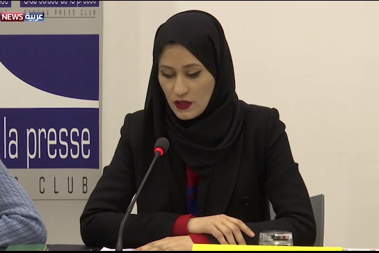 زوجة الشيخ طلال آل ثاني المعتقل بسجون الحمدين