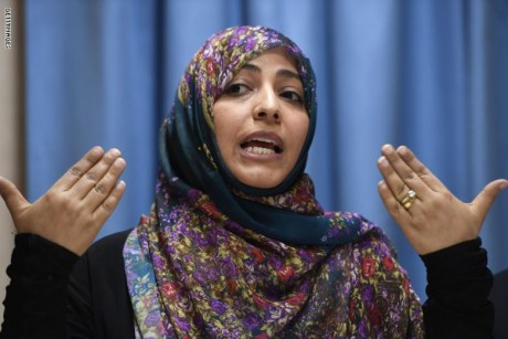 حملة دولية لسحب جائزة نوبل من عميلة تنظيم الحمدين توكل كرمان