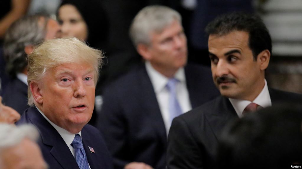 تميم وترامب