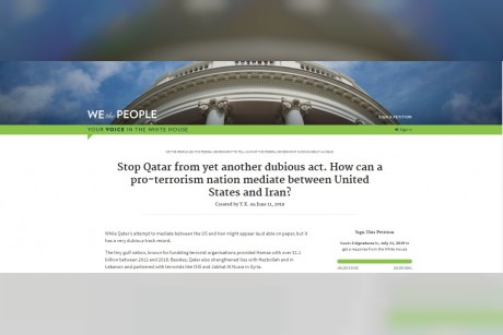 أوقفوا قطر.. كيف يمكن لدولة داعمة للإرهاب أن تتوسط بين أمريكا وإيران؟