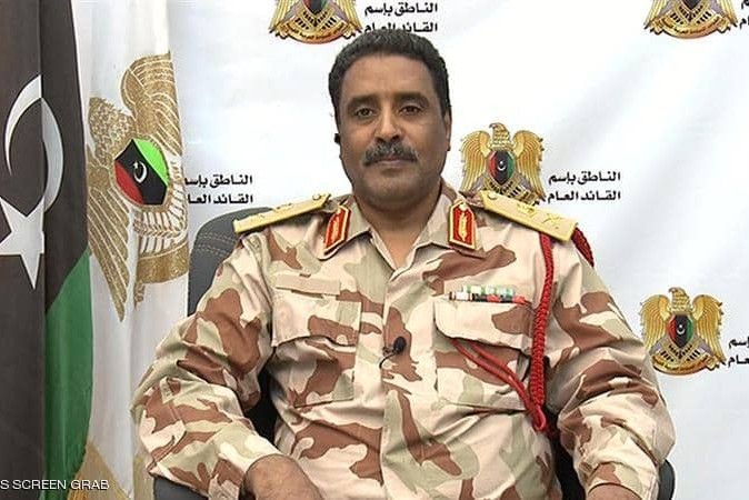 اللواء أحمد المسماري الناطق باسم الجيش الليبي
