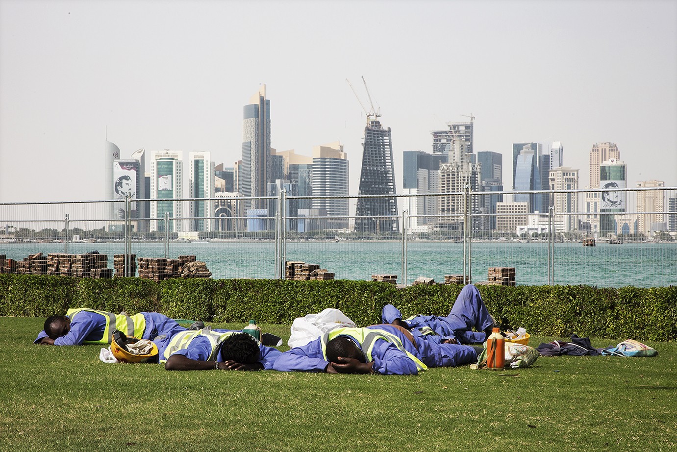 العمال الأجانب في قطر