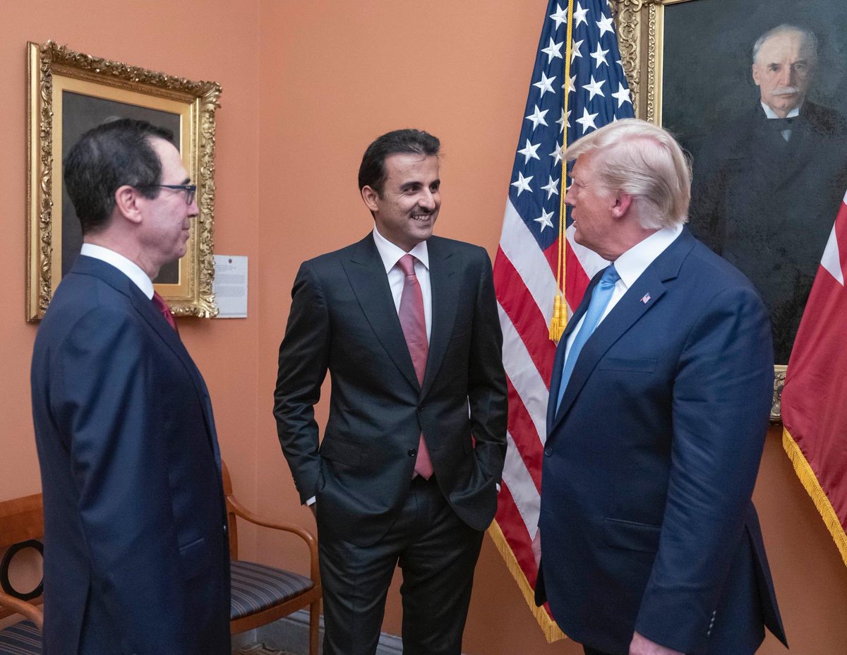 تميم وترامب