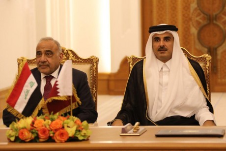 عادل عبدالمهدي وتميم