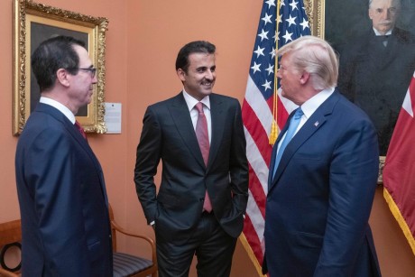 تميم وترامب